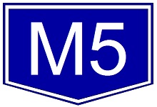 M5 Autópályán Csengelei pihenőhely zárás