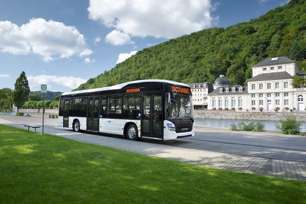 Egyedülálló CO2 csökkenés a Scania biodízellel is üzemelő hibrid Citywide autóbuszával