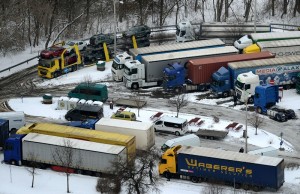 1154 Kamion stop idejen ata kozeleben az M1