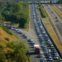 7375 Az M-7-es autopalya Balatonra vezeto szakasza