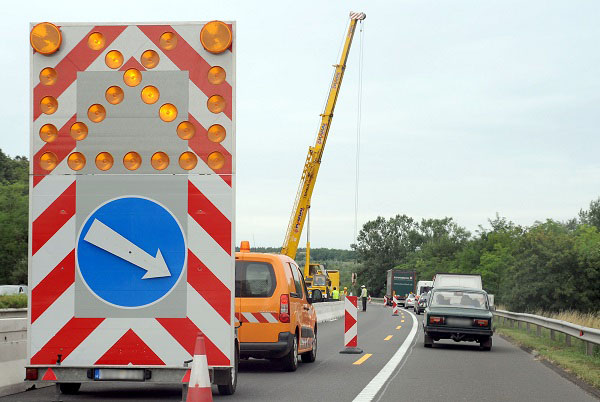 Forgalomkorlátozásra kell számítaniuk a közlekedőknek az M3-as autópálya Füzesabony térségi szakaszán a jövő héten
