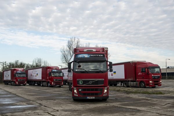 Ötvenhat tonnányi segély indult Ukrajnába