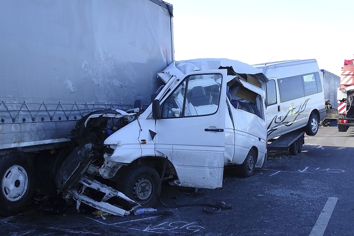 Halálos baleset az M43-as autópályán