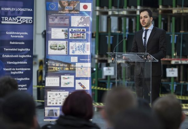 A Trans-Sped Kft. új logisztikai bázisa Tatabányán