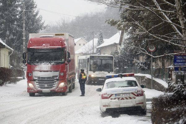 Hideg idõ - Havazás Nógrád megyében
