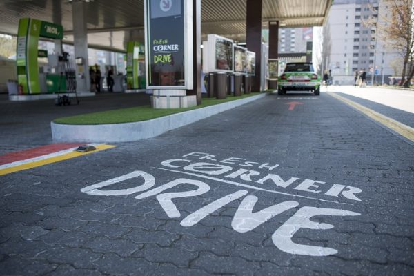 Fresh Corner Drive benzinkút Budapesten