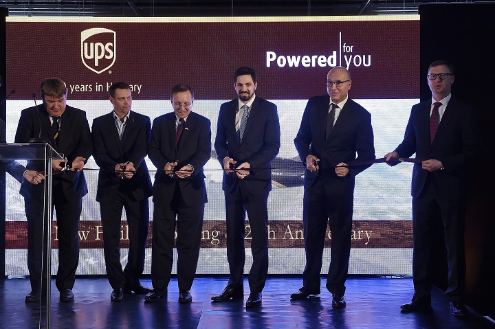 Átadták a UPS Magyarország új székházát és logisztikai központját Vecsésen