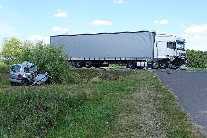 Halálos baleset történt a 44-es úton Gyulánál