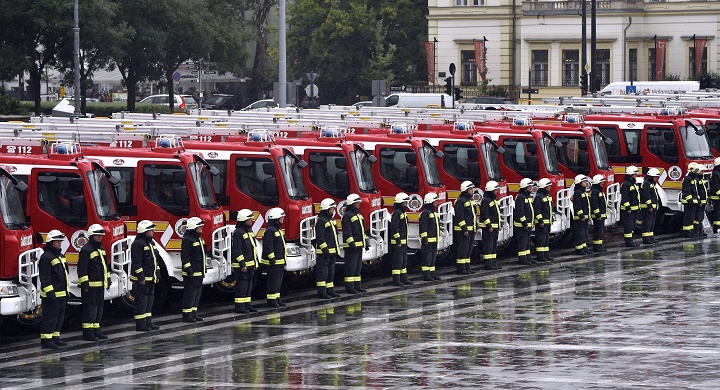 Új tűzoltóautókkal bővült a katasztrófavédelem gépjárműparkja