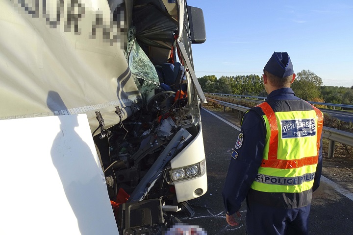 Halálos baleset az M5-ösön Kecskemétnél