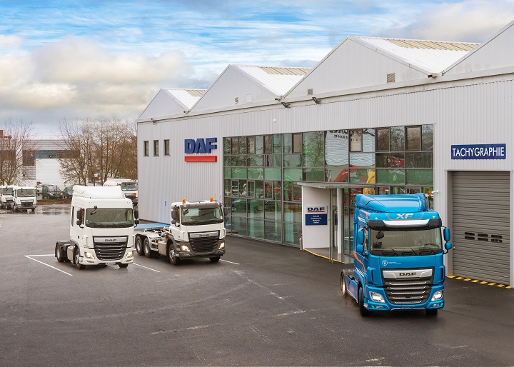 Új márkakereskedést nyitott Párizsban a DAF Trucks