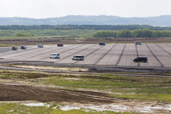 A zalaegerszegi jármûipari tesztpályának csaknem egyharmada
