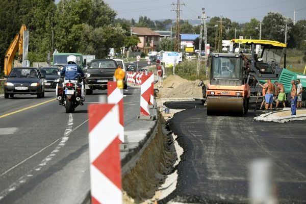 Új forgalmi rend az M0-ás déli szakaszának felújításánál