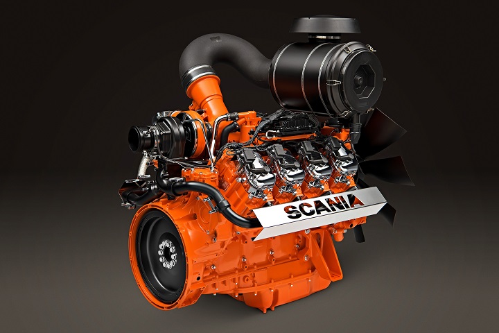 Scania: Háztartási hulladékkal üzemelő új gázmotor