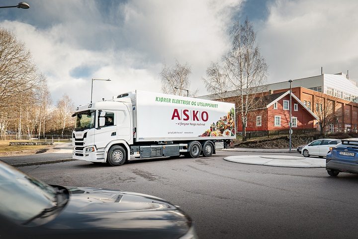 Akkumulátoros elektromos tehergépkocsikat állított üzembe a Scania Norvégiában