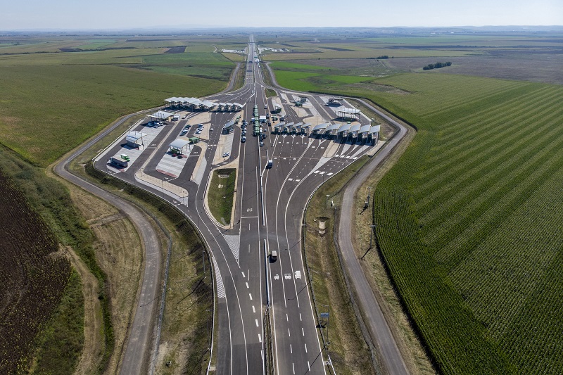 Szeptember elején átadták a Magyarország és Románia közötti második autópálya-határátkelőhelyet