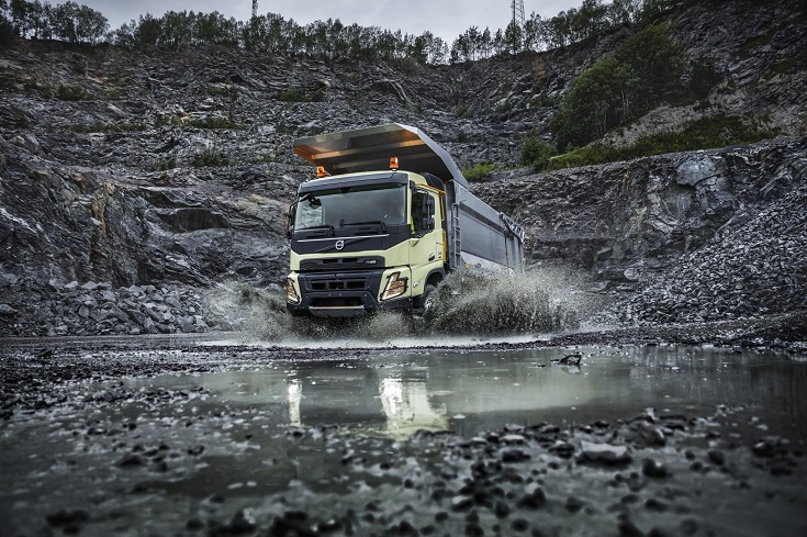 Már tíz éve az építőiparban a Volvo Trucks