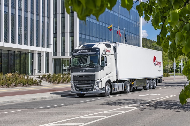 2 000 Volvo-t vásárol a Girteka Logistics