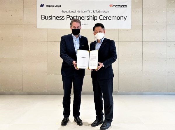 20211209_Hankook_partners_with_Hapag-Lloyd_AG_to_strengthen_logistics_capabilities