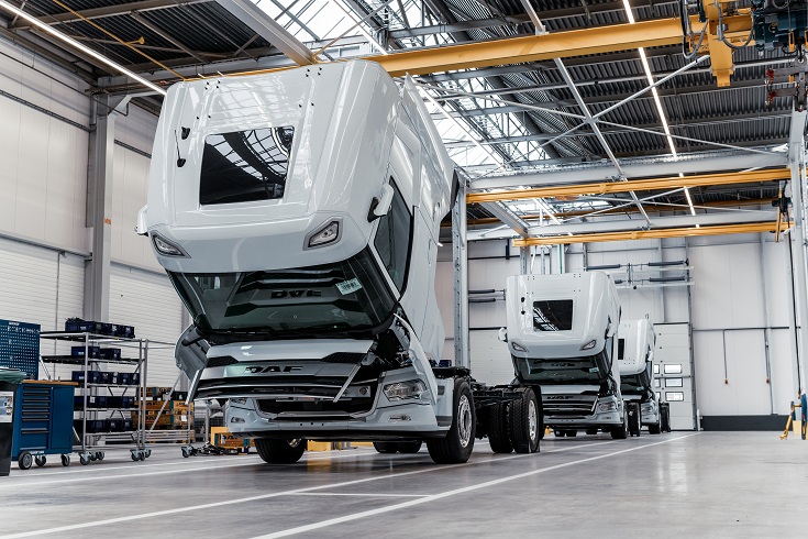 A DAF elektromos tehergépkocsi-összeszerelő üzemet létesít Hollandiában