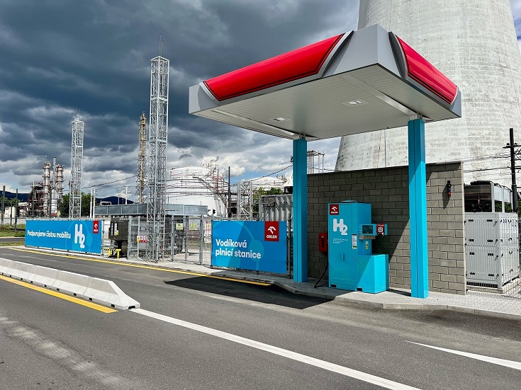 Megnyitotta második hidrogén-töltőállomását az ORLEN Unipetrol Csehországban 