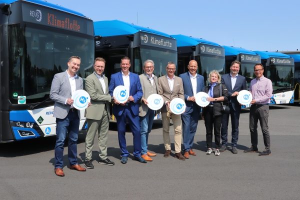 Messer REVG hidrogénbusz átadás Észak-Rajna-Vesztfália