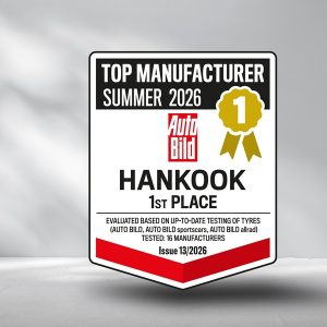 A Hankook vezeti az Auto Bild gyártói rangsorát
