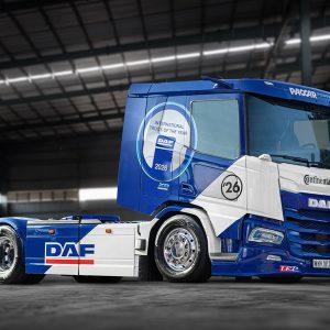 Az egyedülálló DAF XD Electric jellegzetesen holland feladatot kap