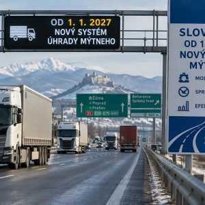 A szlovák útdíjrendszer 2027. január 1-jétől megváltozik